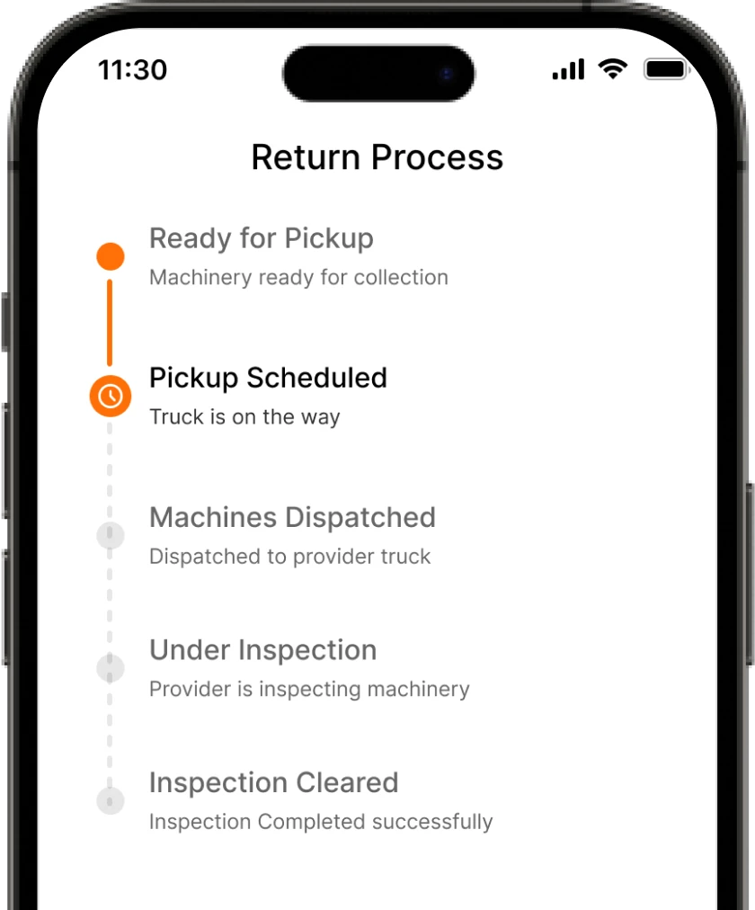 Quotation flow screen